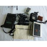 MARANTZ PRO PMD 660 RECORDER, EDIROL R-09 MP3 RECORDER, ZOOM H2 AND AN AIWA SOLID STATE CASSETTE