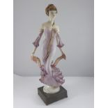 ALBANY FINE CHINA CO. LTD. ART NOUVEAU SERIES FIGURINE 'LA JOLIE ETOLE' MODELLED BY RUTH VAN