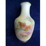 ROYAL WORCESTER POT 2491 DEC CATTLE SIG STINTON, APPROX. 4.75 ins. H