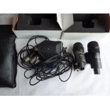 PR. STUDIOSPARES 448620 MICROPHONES AND AN AUDIO TECHNICS AT 849 MICROPHONE