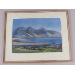 ALAN BAILEY PASTEL, 'LOCH NA KEAL, ISLE OF MULL', APPROX. 44.5 X 31.5 cm