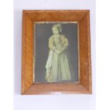 PICTURE IN GOOD QUALITY ROSEWOOD FRAME, APPROX. 40 X 32 cm OVERALL