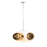 A space age pendant light, Luigi Colani