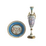 Two Sevres porcelain items