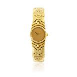 A Bulgari ''Parentesi'' gold cuff wristwatch