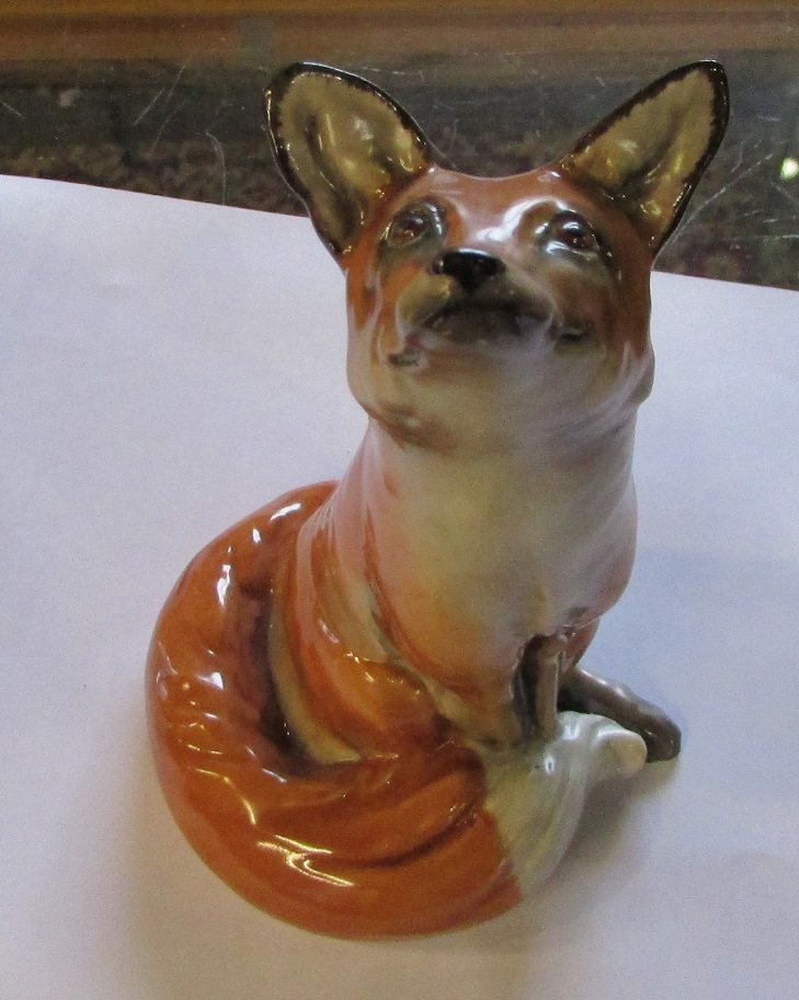 Herend fox figure H 17 cm - Image 6 of 7
