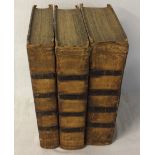 Volumes 1-3 Complete History of the County of York by Thomas Allen published I T Hinton 1828 & 31