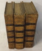 Volumes 1-3 Complete History of the County of York by Thomas Allen published I T Hinton 1828 & 31