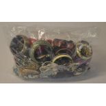 Large bag of mixed costume jewellery