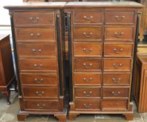2 large chest of drawers