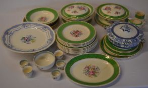 Large ceramic part dinner service (AF)