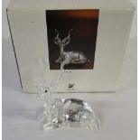 Swarovski crystal 'Inspirational Africa' Kudu figure (boxed)