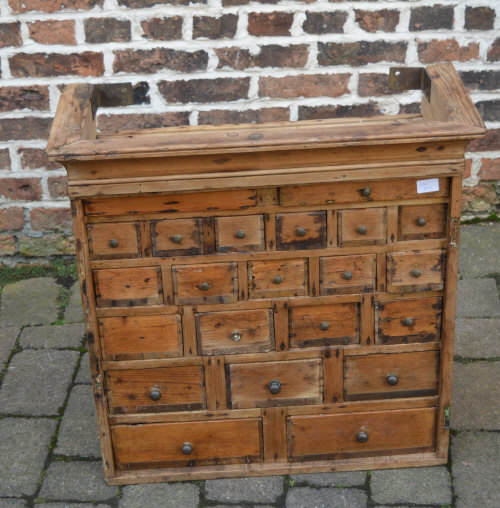 Pine spice cabinet