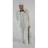 Royal Doulton 'Sir Winston Churchill' HN 3057 figurine (factory second - firing damage to hat)