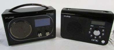 2 'Pure' radios