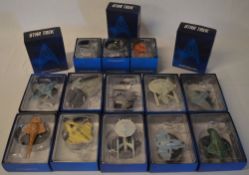 16 Star Trek Starships Collection boxed figures (2016,