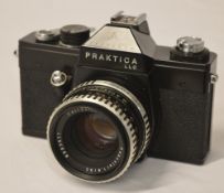 Praktica Pentacon camera with Carl Zeiss Jena Pancolar f/1.