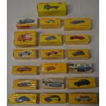 19 new & sealed Dinky reproduction die cast model vehicles by Atlas Editions