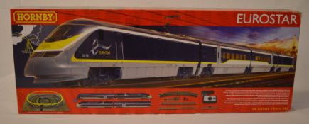 R1176 Hornby Eurostar Model Electric Train Set OO Gauge