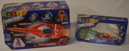 Thunderbirds Are Go! (2015 Version) Supersize Thunderbird 3 and 4 piece vehicle set (AF -