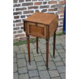 Victorian Pembroke style work cabinet