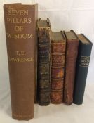 T E Lawrence Seven Pillars of Wisdom 1935 edition published by Alden Press,