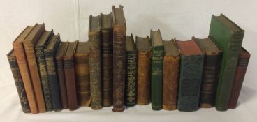 Selection of old books including the poetical works of John Milton published by G Routledge & The