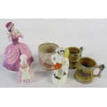 Various ceramics inc Royal Doulton 'Lady Pamela' HN2718 and 'Tootles',