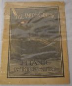 Daily Graphic Newspaper Titanic Memorial Edition 20 April 1912