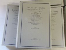 7 volumes of Faraday's Diary: Being the Various Philosphical Notes of Experimental Investigation
