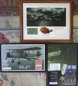 3 limited edition prints - Operation sink the Bismark signed by D A Bunce, P A Gick,