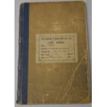 The Cunard Steam Ship Co Ltd log book for "Media" under Captain D M MacLean, DSC, RD,