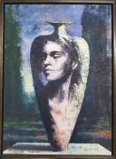 Oil on panel 'The Young Neapolitan' by Hugh Davis 1991 73 cm x 98 cm