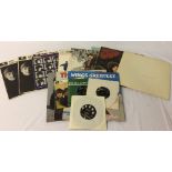 Beatles record collection comprising With The Beatles x 2, Hard Day's Night, Help, Revolver,