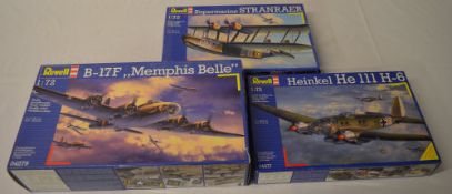 Revell 1:72 model kits including Supermarine Stranraer,