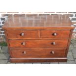 Chest of drawers H 76 cm, W 107 cm,