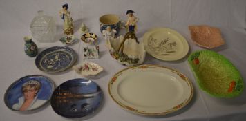 Various ceramics including Beswick dishes,