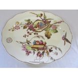 Victorian meat dish by P B & S 'conway' pattern circa 1880 L 47 cm