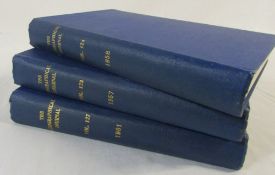 3 volumes of The Geographical Journal - 1957,