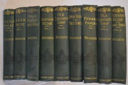 9 Charles Dickens books including Bleak House and The Old Curiosity Shop