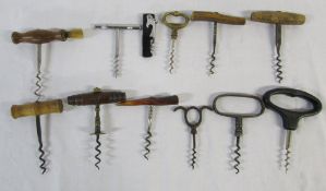 Selection of cork screws