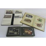 3 postcard albums relating to royalty,