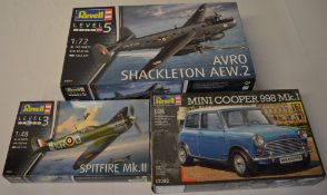 Revell model kits including 1:72 Avro Shackleton AEW 2,