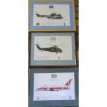 3 limited edition prints - Jetstream T1 45(R) Squadron,