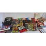 Various football memorabilia mainly Manchester United including programmes, books, scarf, cd,