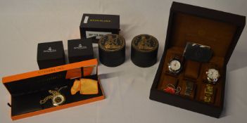 Approx 10 good quality watches including Stuhrling, Bermuda Watch Co,