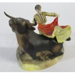 Royal Crown Derby 'Matador' figurine by Edward Drew