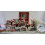 2 boxes of assorted Manchester United memorabilia mainly programmes dating from the 1970s and early