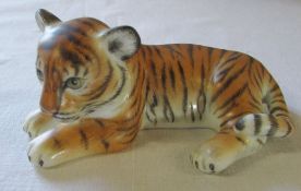 Herend tiger cub