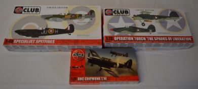 Airfix Club 1:48 Limited Edition Specalist Spitfires & Limited Edition Operation Torch 'The Sparks